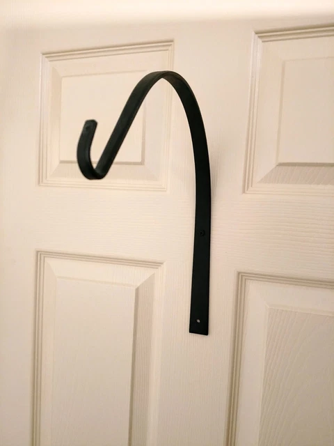 Amish forged wrought iron Large Arch Hook - Strong handcrafted metal hanger