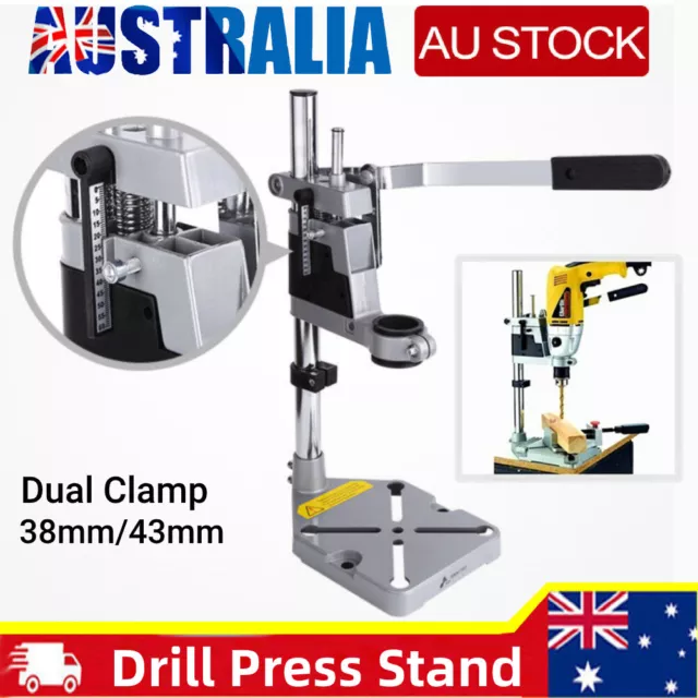 Bench Drill Press Stand Power Tool Clamp Base Frame Holder Bracket 38/43mm AU