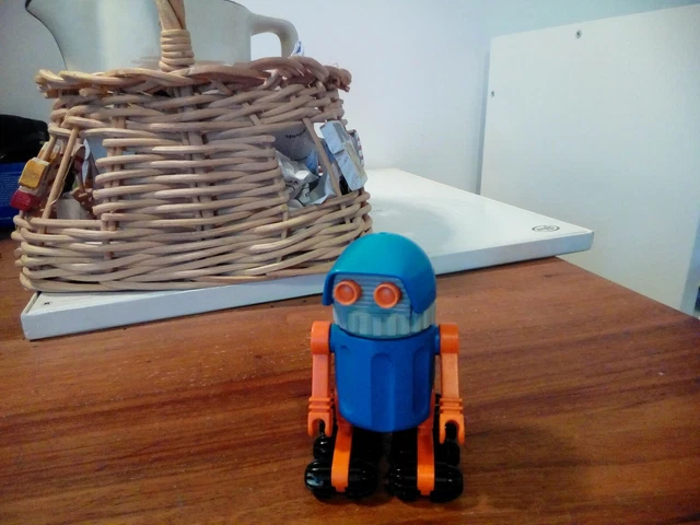 Figurine Playmobil Vintage 1980 - Robot XY6 Espace, Rare Réplique R2D2, Occasion