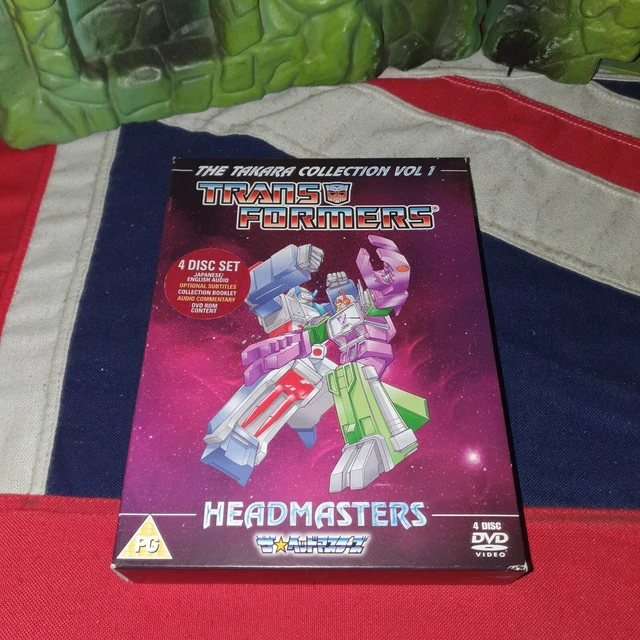 TRANSFORMERS THE TAKARA Collection Volume 1 HEADMASTERS Anime DVD Box Set EUR 1,15 PicClick IT
