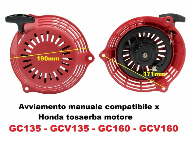Blocco Motore Sh 150 Avviamento A Strappo Per Tosaerba Per HONDA GCV160 GC135 GC160 GCV135 HRB476C HRB216 HRG536 HRX476 HRX426C Generatore Motore Parte Puntale Honda Hornet 600 - Foto 5