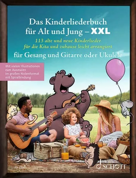 Das Kinderliederbuch für Alt und Jung XXL (Sheet Music)