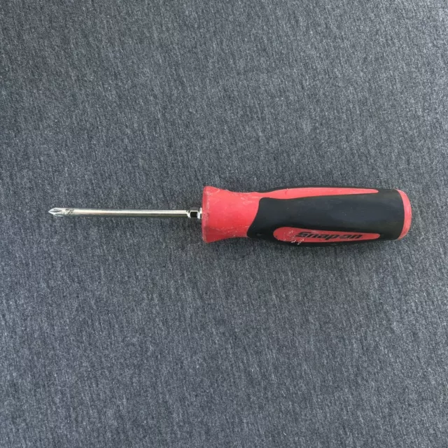 Snap On Tools SGDP31IRB No # 1 Phillips RED Soft Grip Screwdriver USA