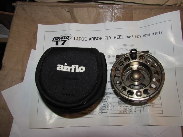 airflo t7 fly reel FLO Tip 10ft Looped at both ends for easy connections and color coded for line identification Airflo Switch Pro Cassette Reel