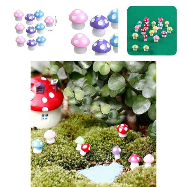 10 Teile / satz Pflanze Miniatur 3D Verbesserung Ambiente Simulation Künstliche