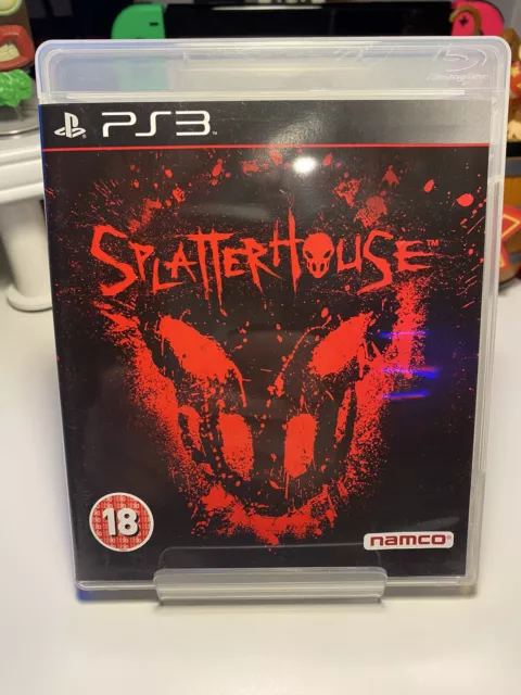 Splatterhouse NAMCO PlayStation PS3 Complete With Manual In Very Good Condition
