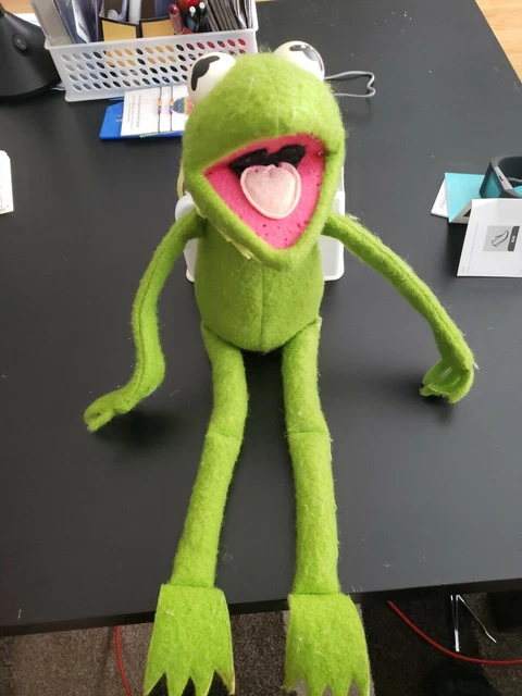 Vintage 1976 Fisher Price #850 KERMIT THE FROG PLUSH Jim Henson Muppet Doll