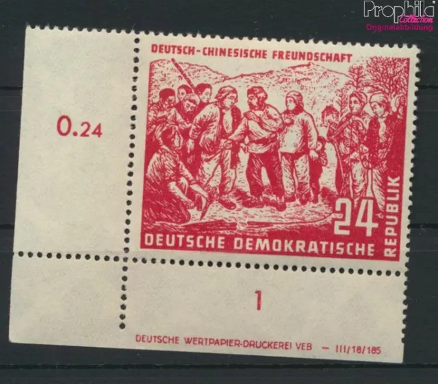 Briefmarken DDR 1951 Mi 287DV mit Druckvermerk postfrisch(9210706