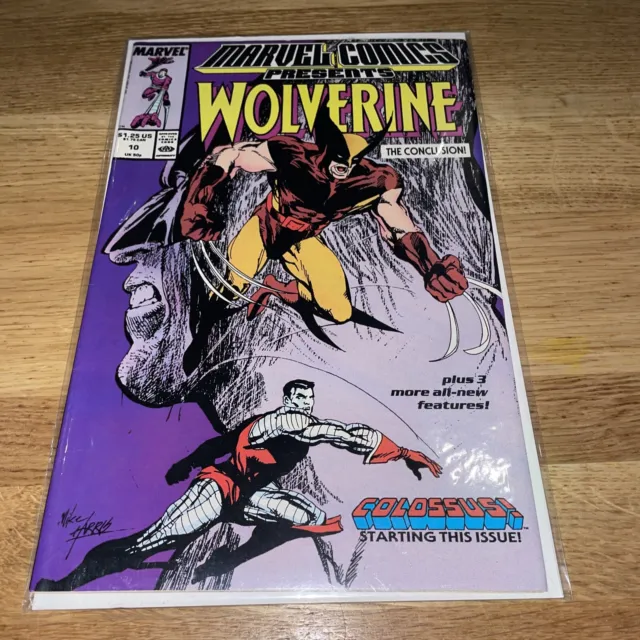 MARVEL COMICS PRESENTS # 11 - WOLVERINE, Colossus, Steve Ditko art/w. 1989