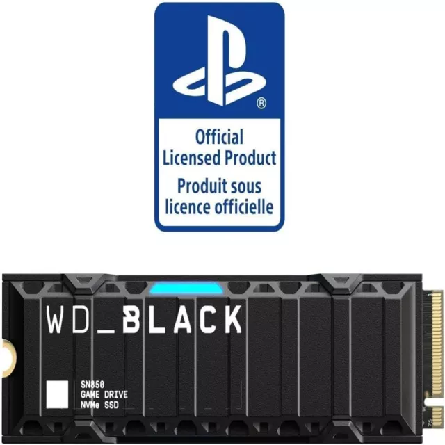 Western Digital Disque SSD interne WD_BLACK SN850 1TB pour