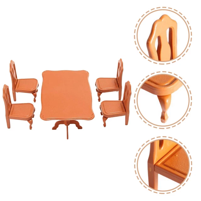 Juego combinado de sillas de mesa de comedor accesorios de mesa de comedor para niños Pp