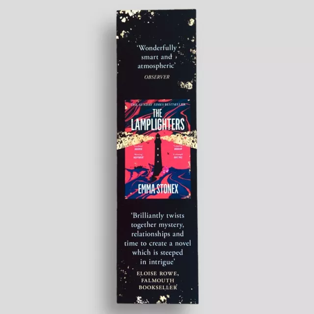 The Lamplighters Emma Stonex Collectible Promotional Bookmark -not the book