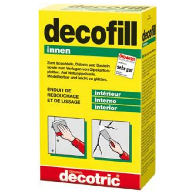 keine Eigenmarke Decofill Spachtelmasse 1 kg, innen (innen Paket) Inhalt: 1 kg