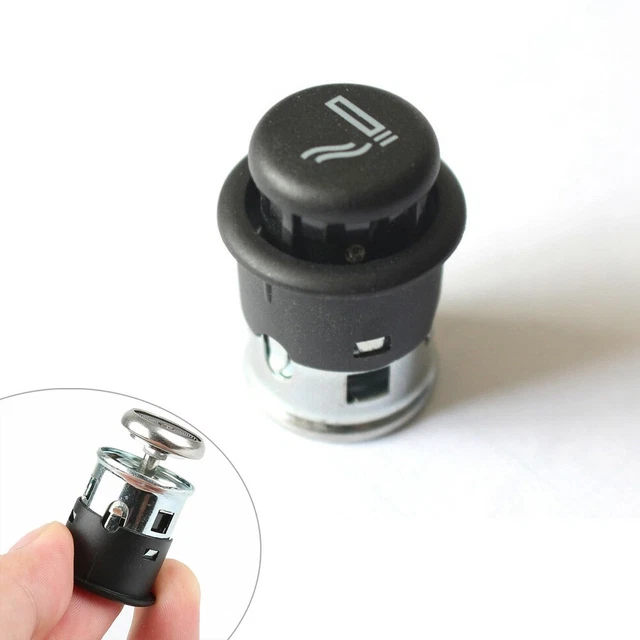 1x Cigaret Lighter Cigar Element Socket For Golf SEAT OEM For VW 3.5CM X 2.5CM