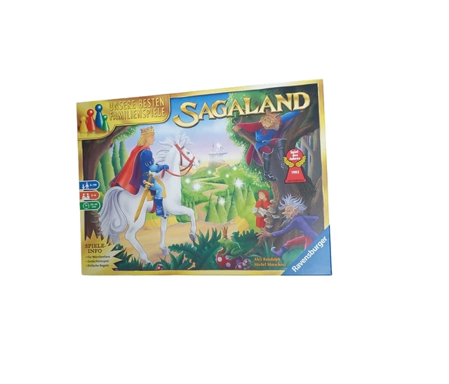 Sagaland von Ravensburger Brettspiel Spiel Gesellschaftsspiel Vollständig