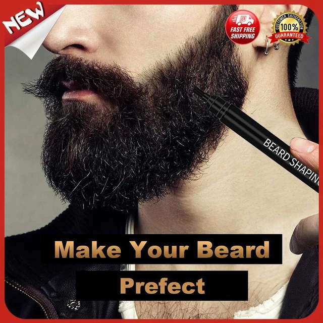 Pluma potenciadora de barba de 4 clavijas impermeable barbas herramientas de estilo para hombres Cosme masculino