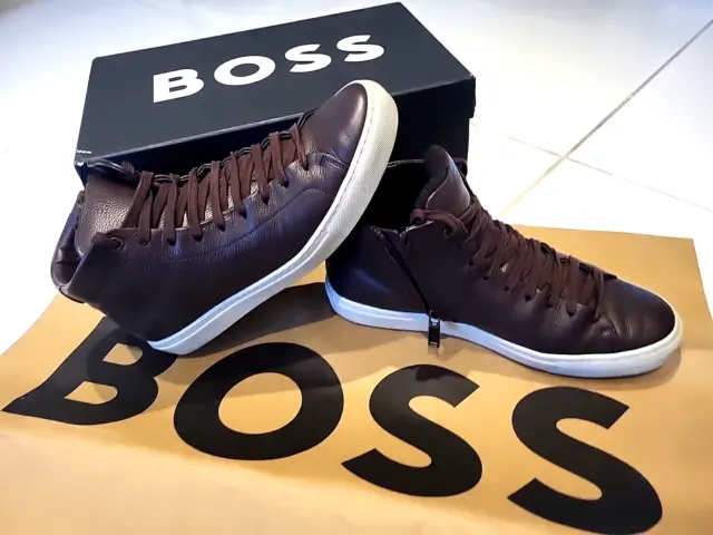 Hugo Boss BOSS Orange Men's Difost Fashion Sneaker, Black, 11 UK: Buy  Online at Best Price in UAE - Amazon.ae