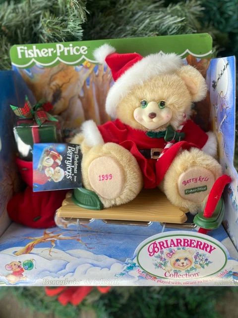 Vintage Fisher Price 1999 Briarberry Bear Berrykris Decor Collection Complete