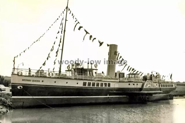 rp00031 - Paddle Steamer Medway Queen at Isle of Wight - print 6x4