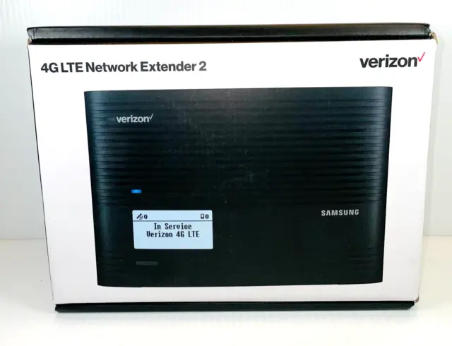 Verizon 4G LTE Network Extender 2 Signal Booster Samsung SLS-BU10B - Brand New