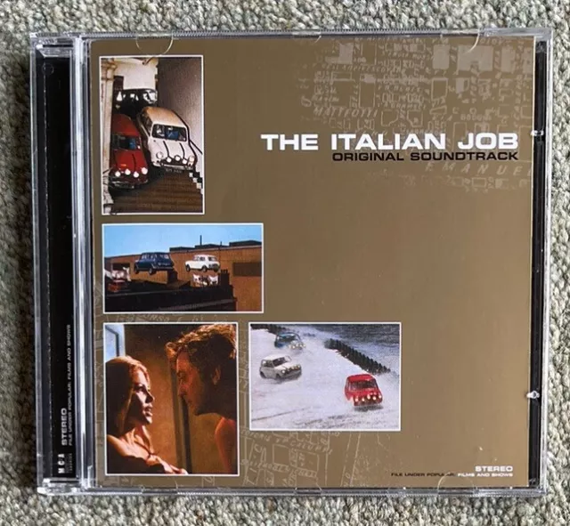 The Italian Job: Original Soundtrack - Composed By Quincy Jones  CD (2000)  VG