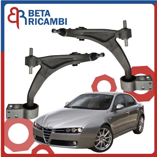 Braccetto Oscillante Superiore Sinistro Per Alfa Romeo 159, Brera E Spider (2005-2012) - Ricambio Alta Qualità