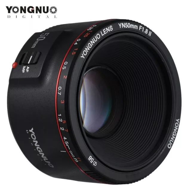 YONGNUO YN50mm F1.8 II Large Aperture Auto Focus Lens For Canon Bokeh Effect