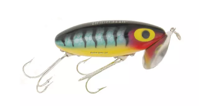 Arbogast Jointed Jitterbug Fishing Lure 3-1/2 Inch Perch G670-05