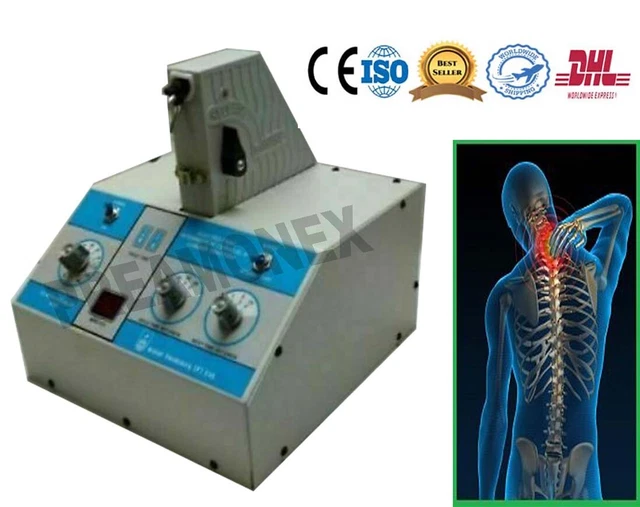 New Cervical & Lumbar Traction Physio Pain Therapy Electro Traction Zf3D