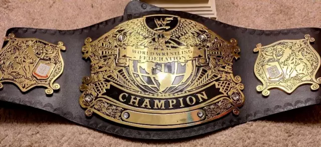 WWF World Wrestling Federation Championship Replica Title Belt 2mm Brass Adult