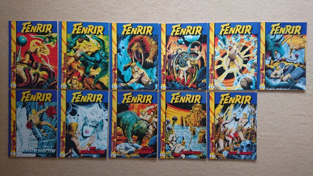Fenrir Album 1-11, Softcover Hethke, Zustand: gut bis sehr gut 
