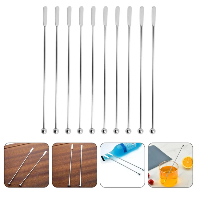 Agitatori acciaio inossidabile scelte cocktail stick accessori
