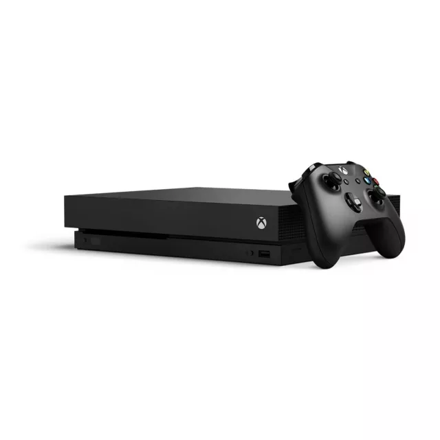 Microsoft Xbox One X 1TB Konsole mit Orignialem Xbox Controller - TOP ZUSTAND