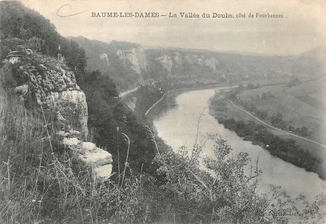BAUME-LES-DAMES -  La Vallée du Doubs, côté de Fourbanne
