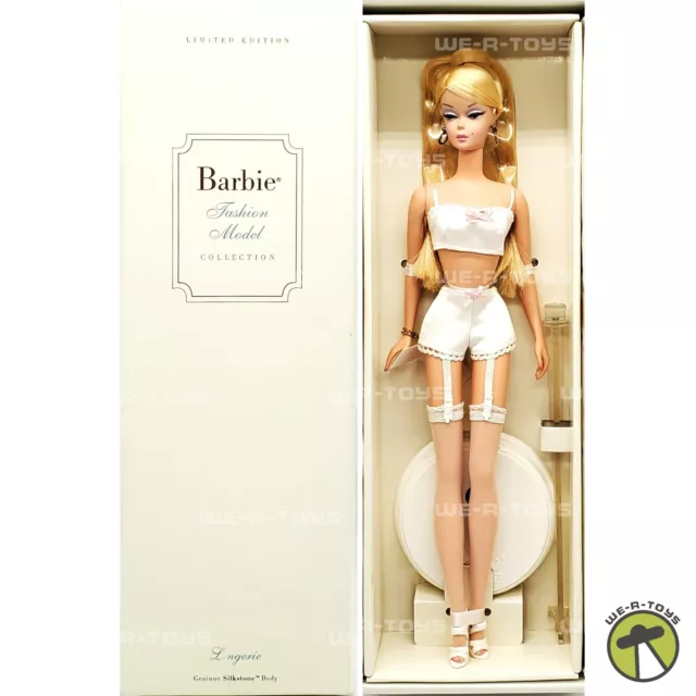 The Lingerie Barbie Doll First Edition Silkstone Gold Label BMFC 2000 Mattel