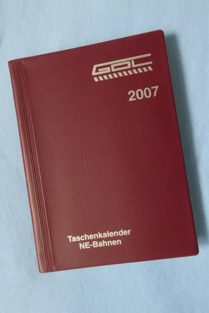 Taschenkalender GDL 2007 NE - Bahnen unbenutzt