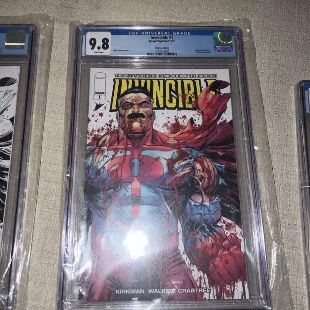 Invincible #1 CGC 9.8 Omniman WhatNot Trade Dress 🔥🔥🔥
