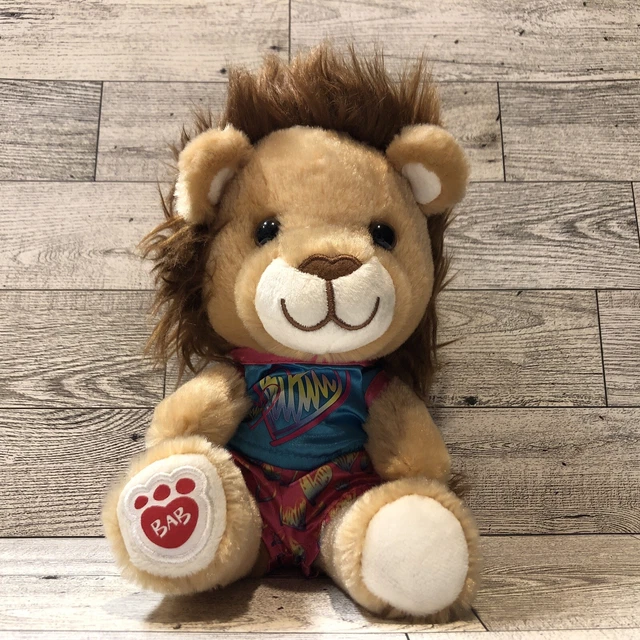 BUILD A BEAR 7” Small Fry Buddy Lion Plush Dressed 2015