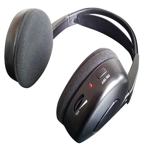 Audiovox MTGHP1CA SINGLE Channel Fold-Flat Headphone in Clamshell Packaging