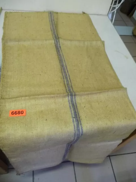 6680. Alter Leinen Sack Leinensack 130 cm x 54 cm