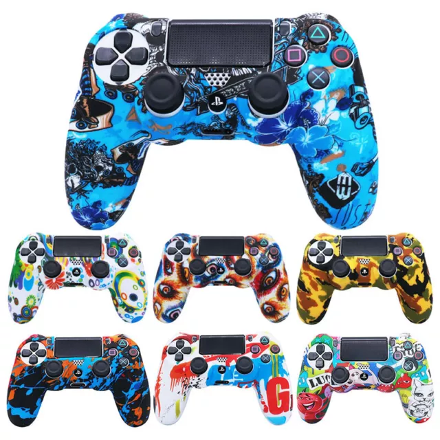 For PS4 Wireless Bluetooth Controller Dual Vibration Gamepad Game Case Cover AU