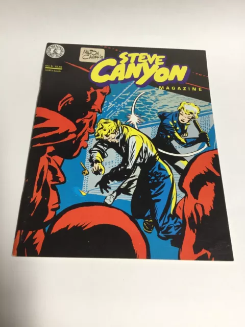 Steve Canyon Magazine 5 Sc Softcover Milton Caniff Kitchen Sink Comix