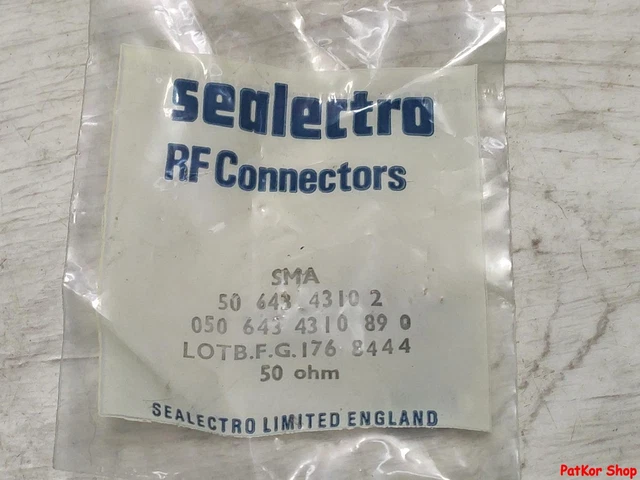 CONNETTORI RF SEALECTRO 50643 4310 2 50 ohm / # K PKL 1936
