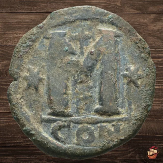 Byzantine follis coin - Anastasius I (491-518 AD) Constantinople LARGE 31mm#2610