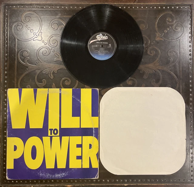 WILL TO POWER Self-Titled 1988 Promo LP 40940 CBS EPIC Records *Dance Pop Club*