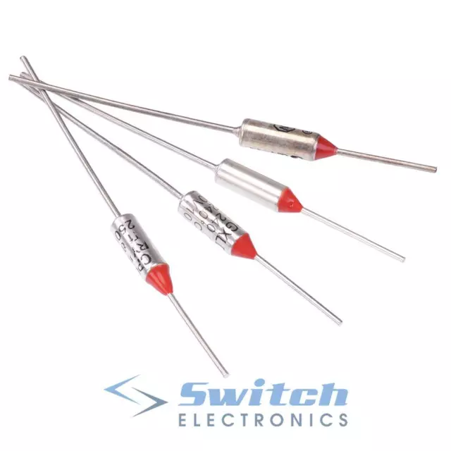 Thermal Temperature Fuse Cut-Off 10A 250VAC - 73°C to 240°C