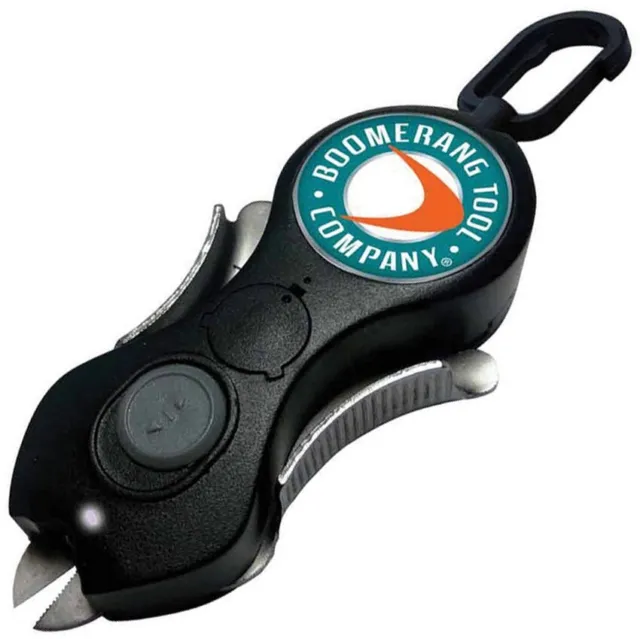 SNIP FISHING LINE Cutter Boomerang Tool w/ LED Light Heavy Duty #204 $12.95  - PicClick