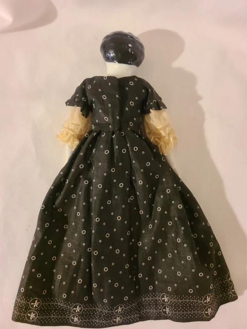Antique 12 in. Bisque Doll Cloth Body Porcelain Limbs & Head  DOROTHY 4