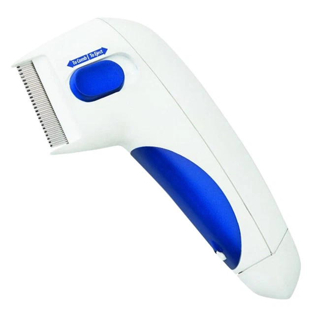 Electric Flea Comb For Pets Dog Cat Cleaning Brush Lice Remover Control