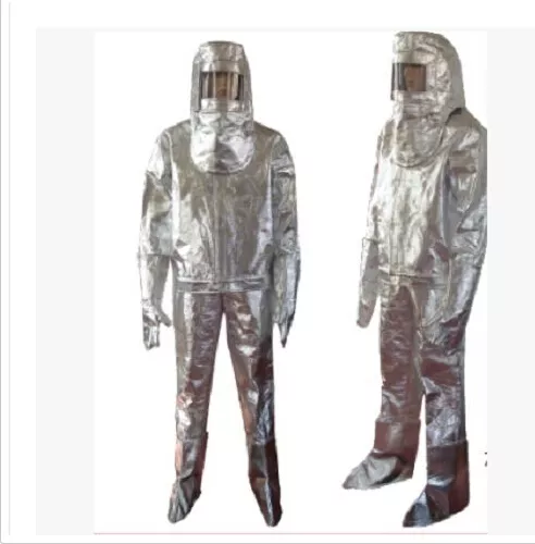 Thermal Radiation 1000 Degree Heat Resistant Aluminized Suit Fireproof Clothe WT 2